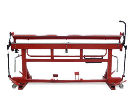 Metal plate folding machines offered and made by Prod-Masz