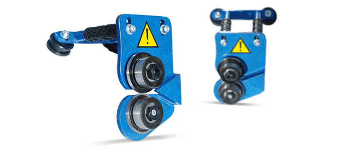 Blue bending machine offered and made by Prod-Masz