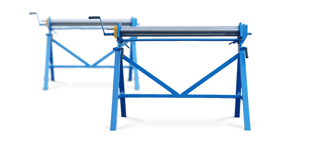 3-roll rotary bending machine with a manual or electric drive